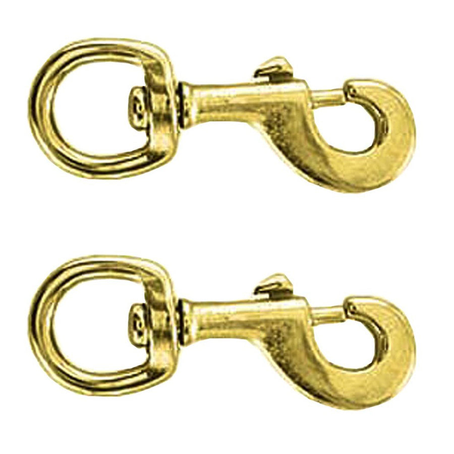 Hilason Western Tack Zinc Plated Spring Snap Horse Hook Carbiner - Uhorse