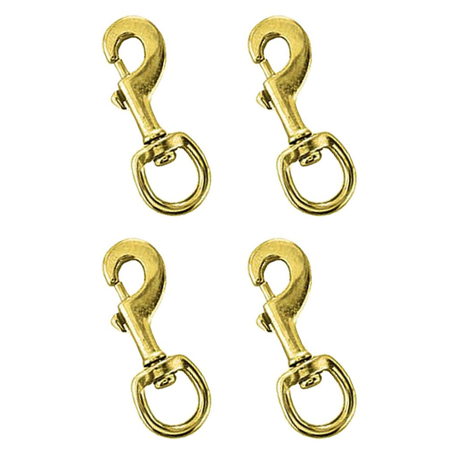 4 Pack 5/8 In.X3-5/8 In. Hilason Die Cast Bolt Snap Nickle Plated - Uhorse