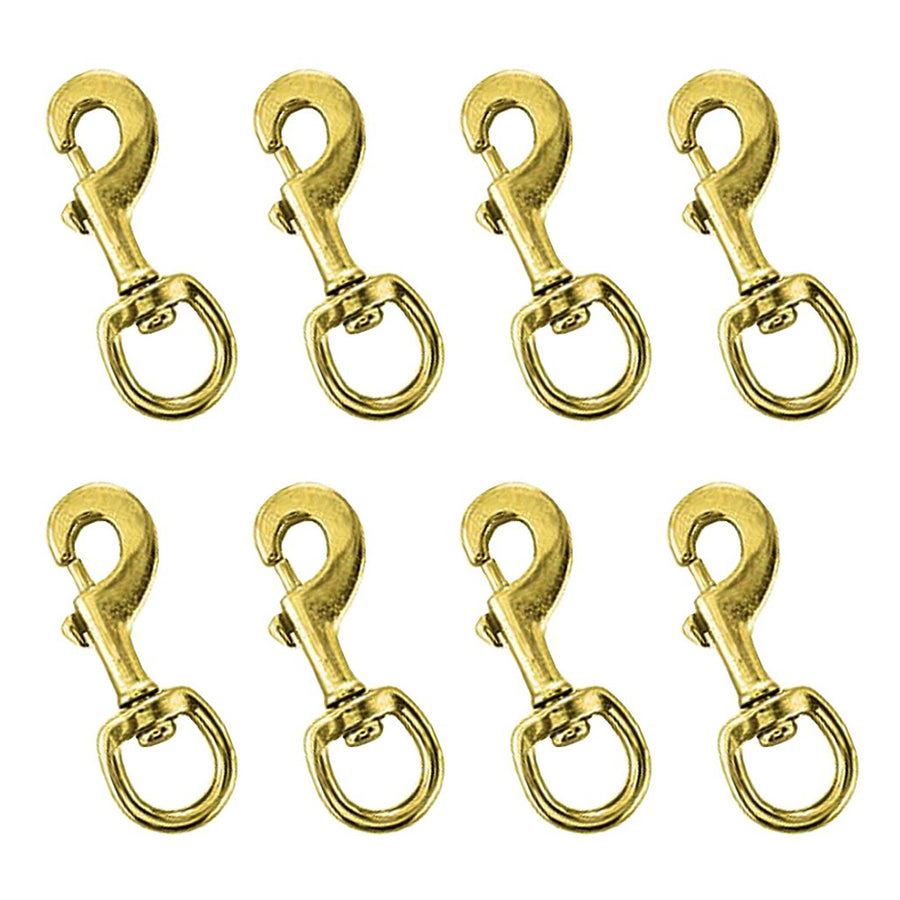 8 Pack 5/8 In.X3-5/8 In. Hilason Die Cast Bolt Snap Nickle Plated - Uhorse