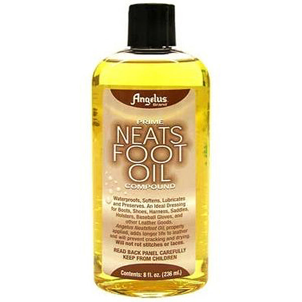 Angelus Prime Neatsfoot Oil Compound Smooth Leather 8 Oz. by Hilason – Cowboy and equestrian accessories