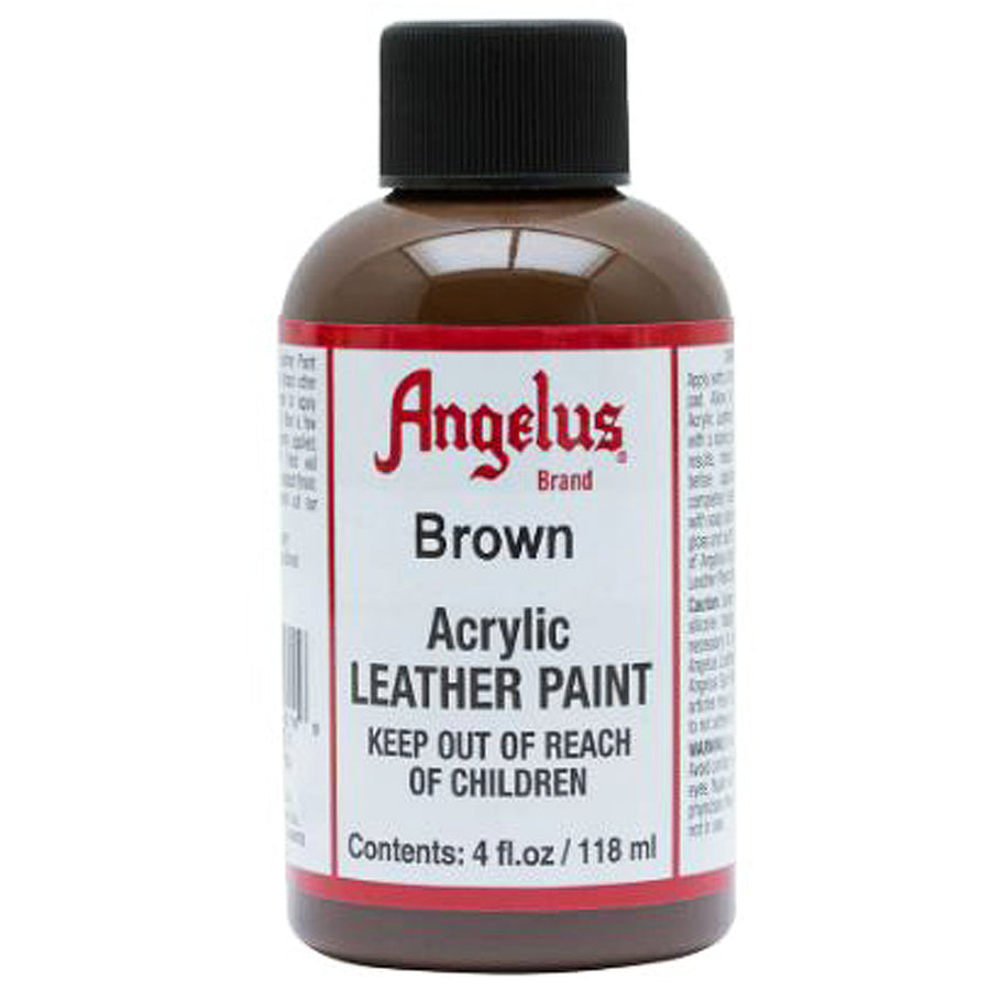 Brown acrylic leather paint bottle - Uhorse