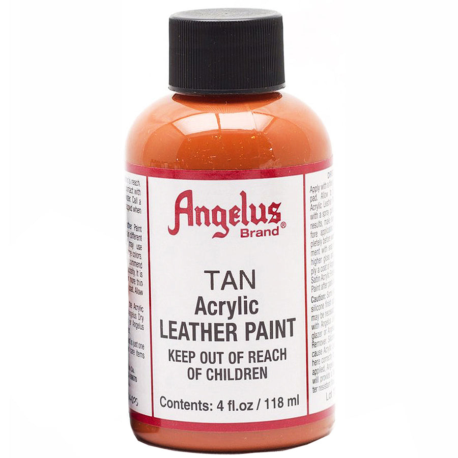 Tan acrylic leather paint bottle - Uhorse