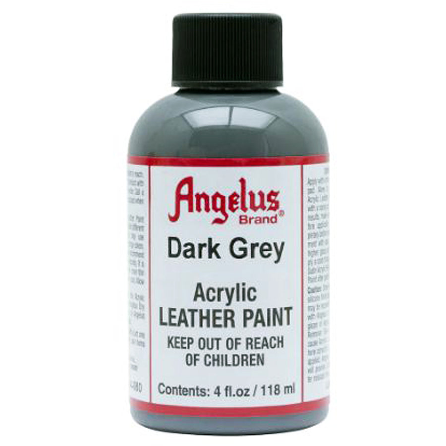 Dark grey acrylic leather paint bottle - Uhorse