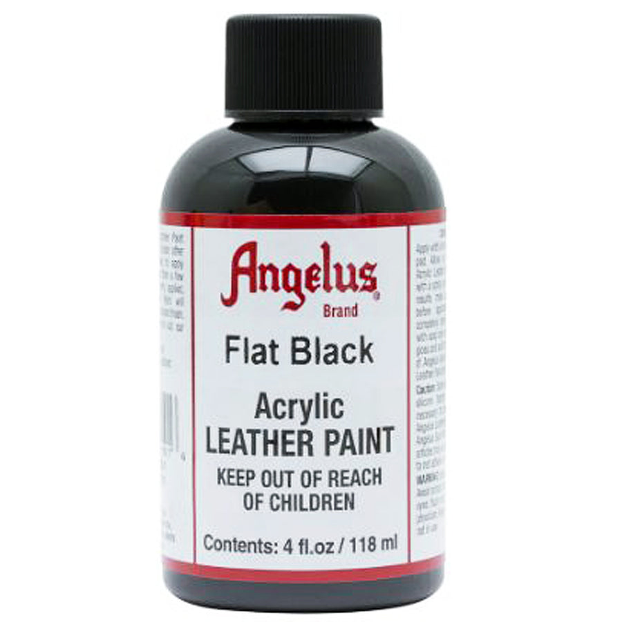 Flat black acrylic leather paint - Hilason