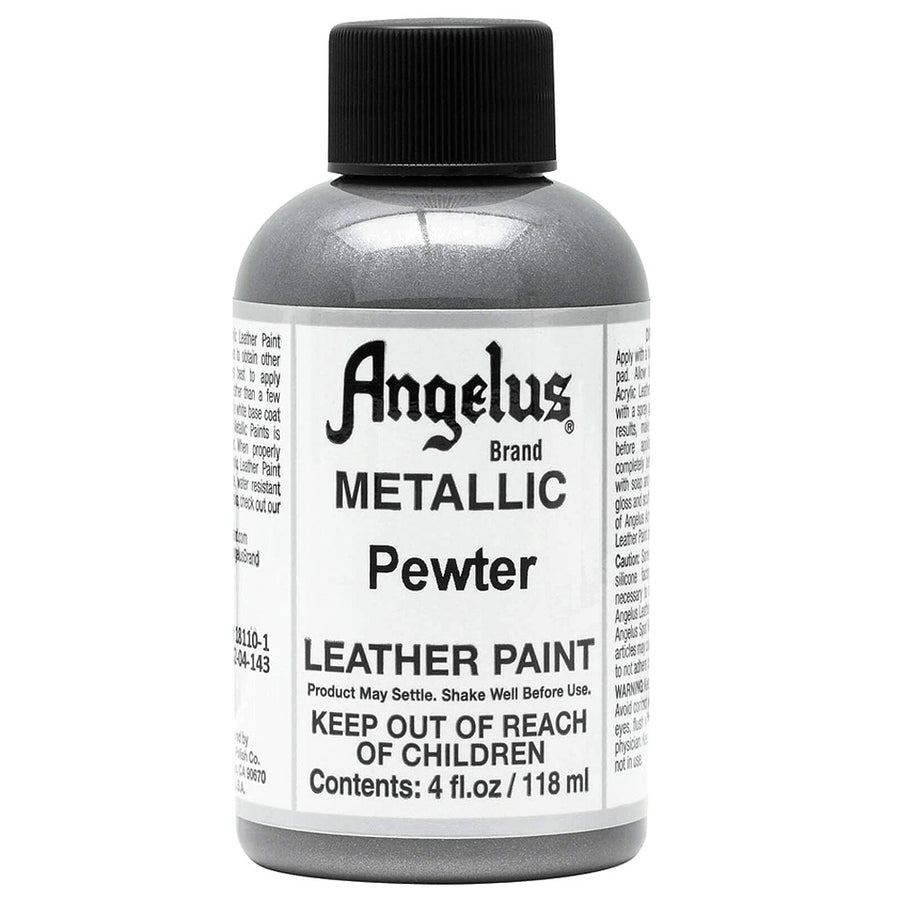 Metallic pewter leather paint - Uhorse