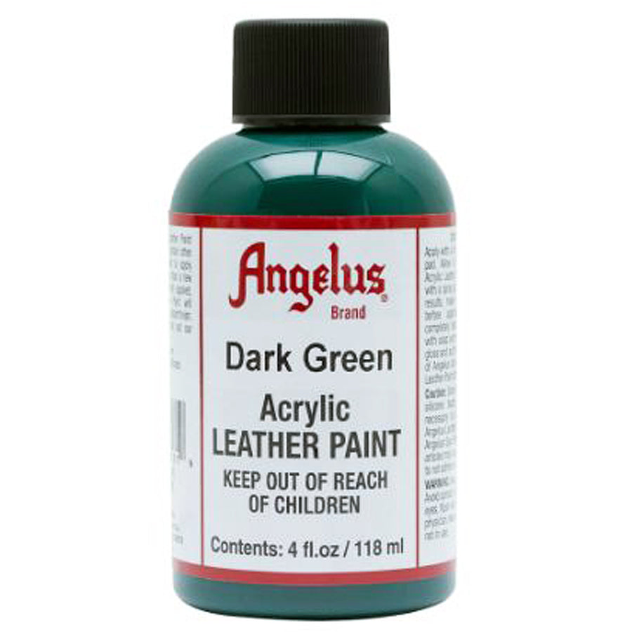Dark green acrylic leather paint - Uhorse