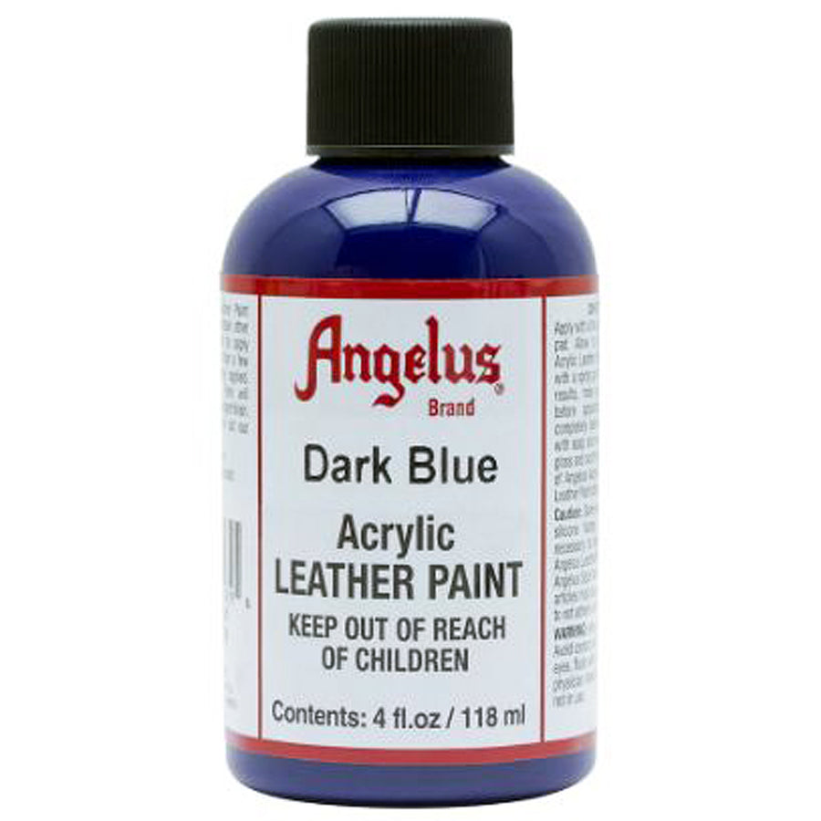 Dark blue acrylic leather paint - Uhorse