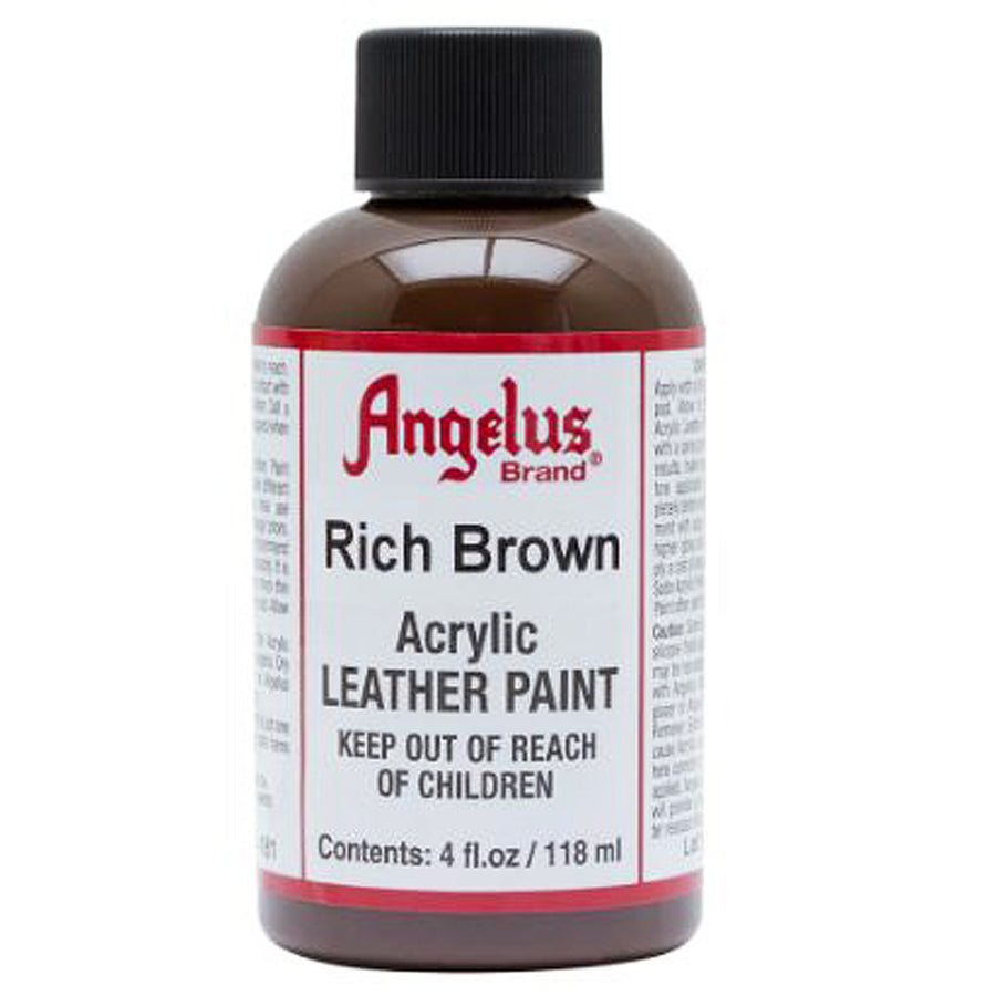 Rich brown acrylic leather paint - Uhorse