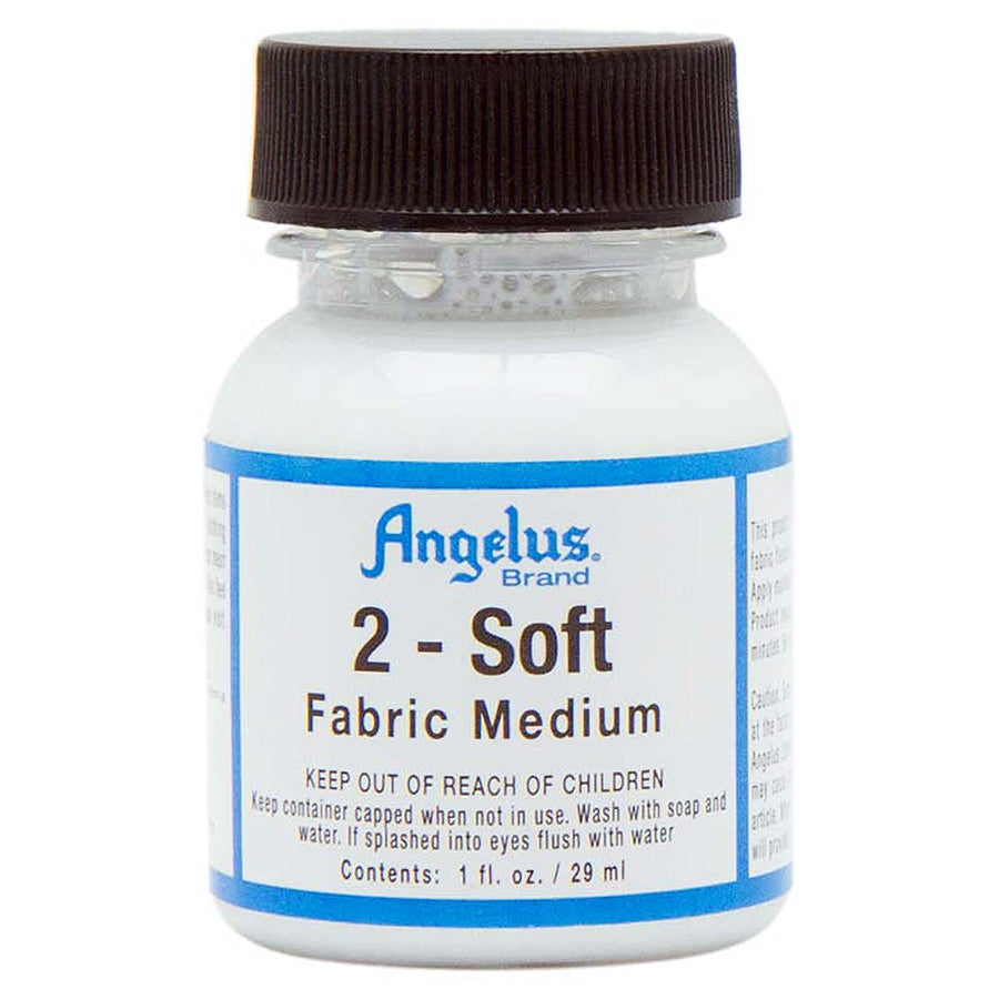 Angelus 2-Soft Fabric Medium, 1 fl. oz. bottle - Uhorse