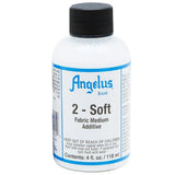 Angelus 2-Soft Fabric Medium Additive For Acrylic Paint 4 Oz.