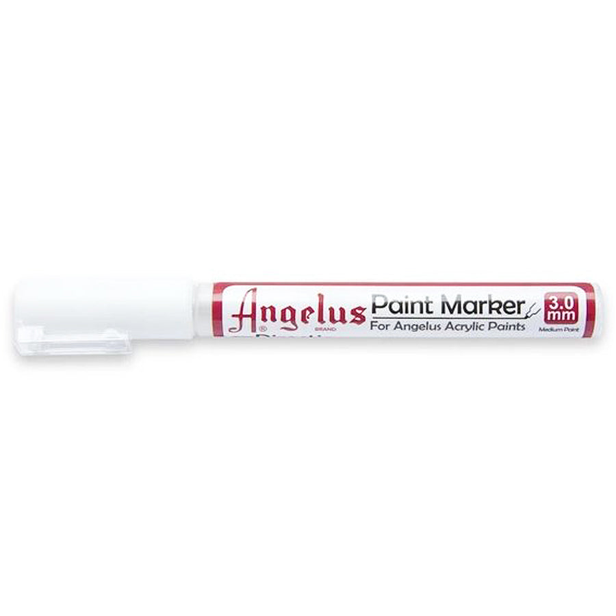 Angelus Brand Medium Paint Marker Acrylic Leather Vinyl 3 Mm