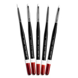 Angelus Micro Detail Paint Brush Set With 5 Brushes