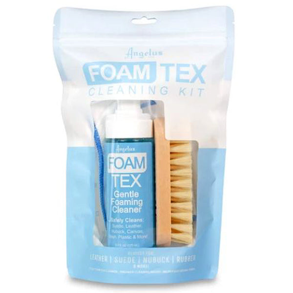 Foam Tex Gentle Foaming Cleaner cleaning kit with brush - Uhorse