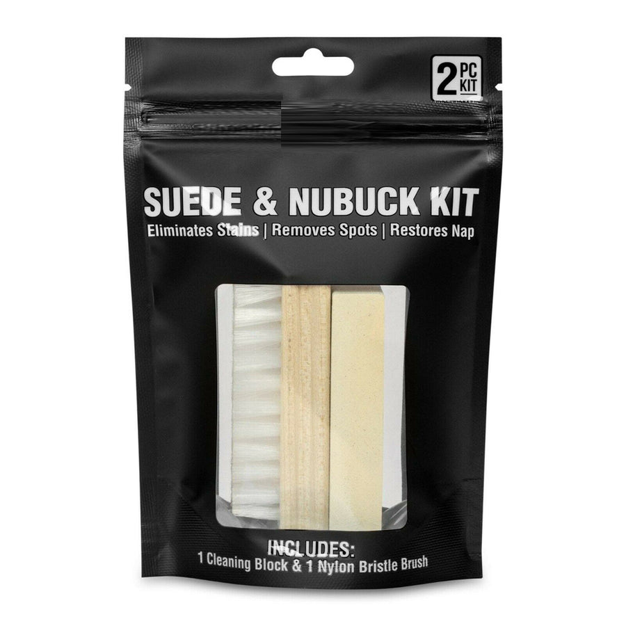 Suede and nubuck cleaning kit with brush and block - Uhorse