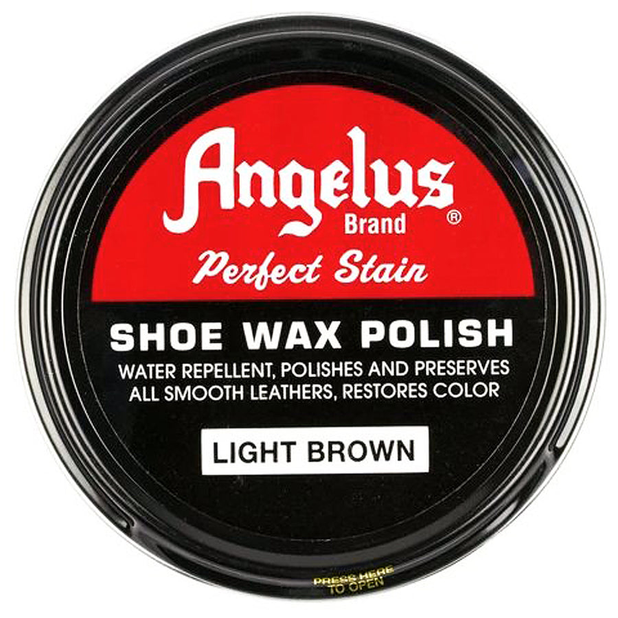 Light brown shoe wax polish - Uhorse