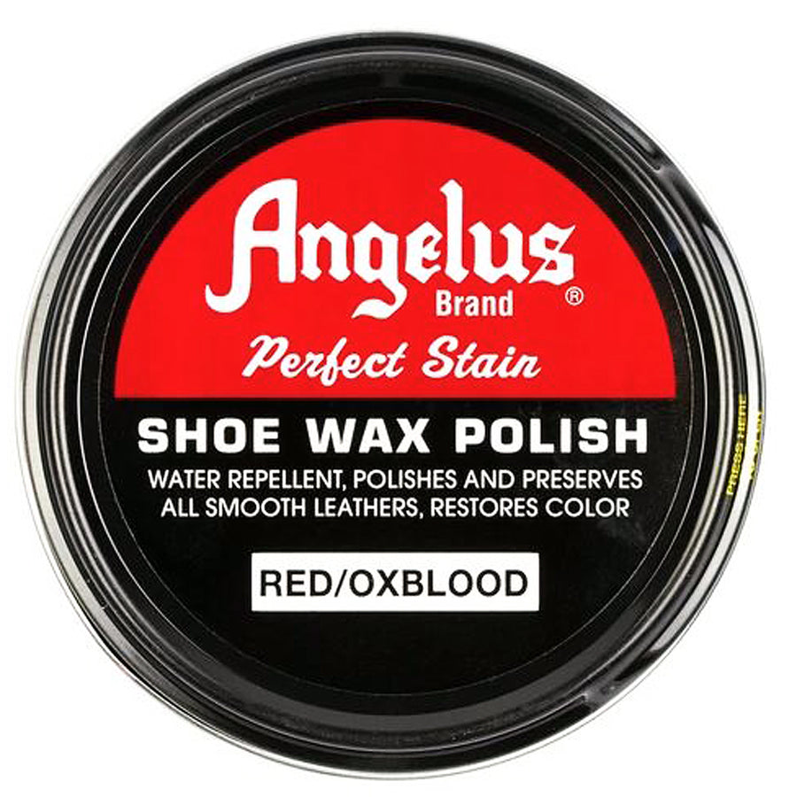 Red wax shoe polish - Uhorse