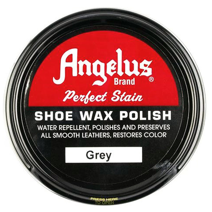 Grey shoe wax polish - Uhorse