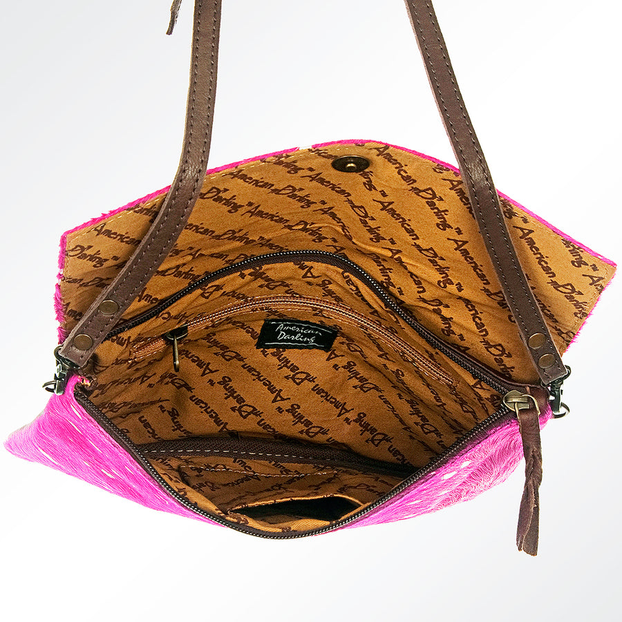 American Darling Envelope Hair-On Genuine Leather Western Women Bag Handbag Purse | for Cute