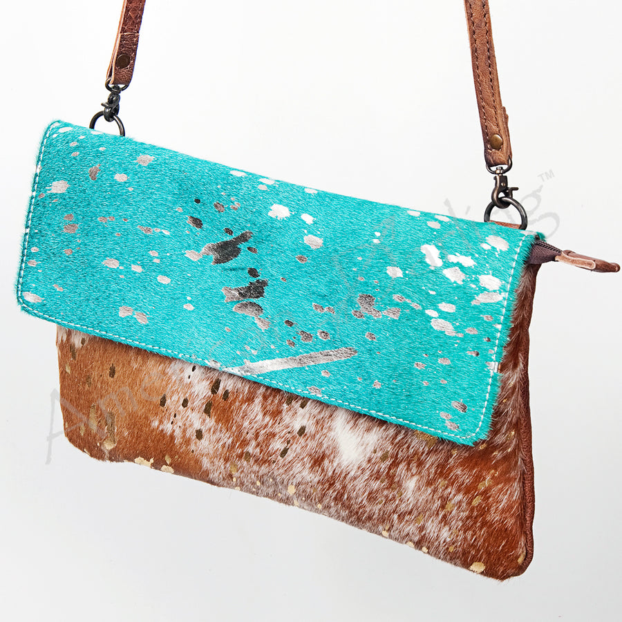 American Darling Hair-On Cowhide Envelope Bag - Uhorse