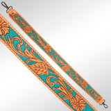 American Darling ADBT103-28 Hand Tooled Genuine Leather Crossbody by Hilason – Cowboy and equestrian accessories