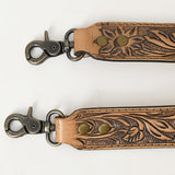 American Darling ADBT105-48 Hand Tooled Genuine Leather Crossbody