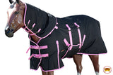 Hilason 1200D Turnout Winter Horse Neck Cover Belly Wrap Blanket