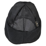 Large (57- 59 cm) Back On Track Fleece Headband with Mesh Top Black