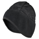 Small Back On Track Fleece Headband W/Mesh Top Black