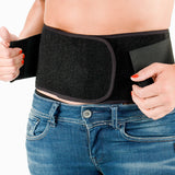 Large Back On Track Double Layer Back Brace Black