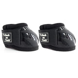 X Large Back On Track Performance Bell Boots (Pair) Black by Hilason – Cowboy and equestrian accessories