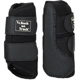 Large Back On Track Splint Boots (Brush Boot) Black - Uhorse
