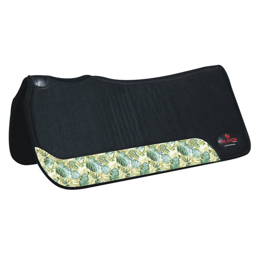 HILASON 31 In X 30 In Western Horse 100% Wool Felt Saddle Pad