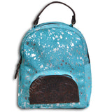 American Darling Backpack Hand Tooled Hair on Genuine Leather Western Women Bag | for Laptop School Purse Travel