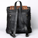 American Darling Backpack Hand Tooled Hair on Genuine Leather Western Women Bag | for Laptop School Purse Travel