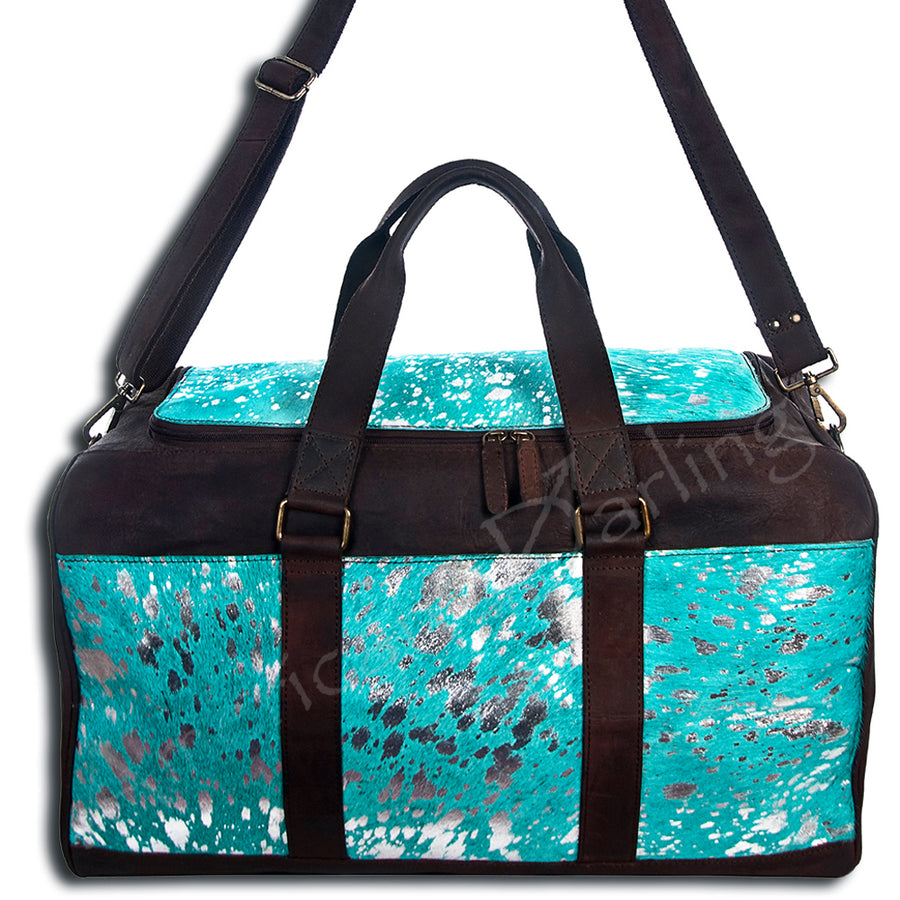 American Darling Hair-On Cowhide Duffel Bag - Uhorse