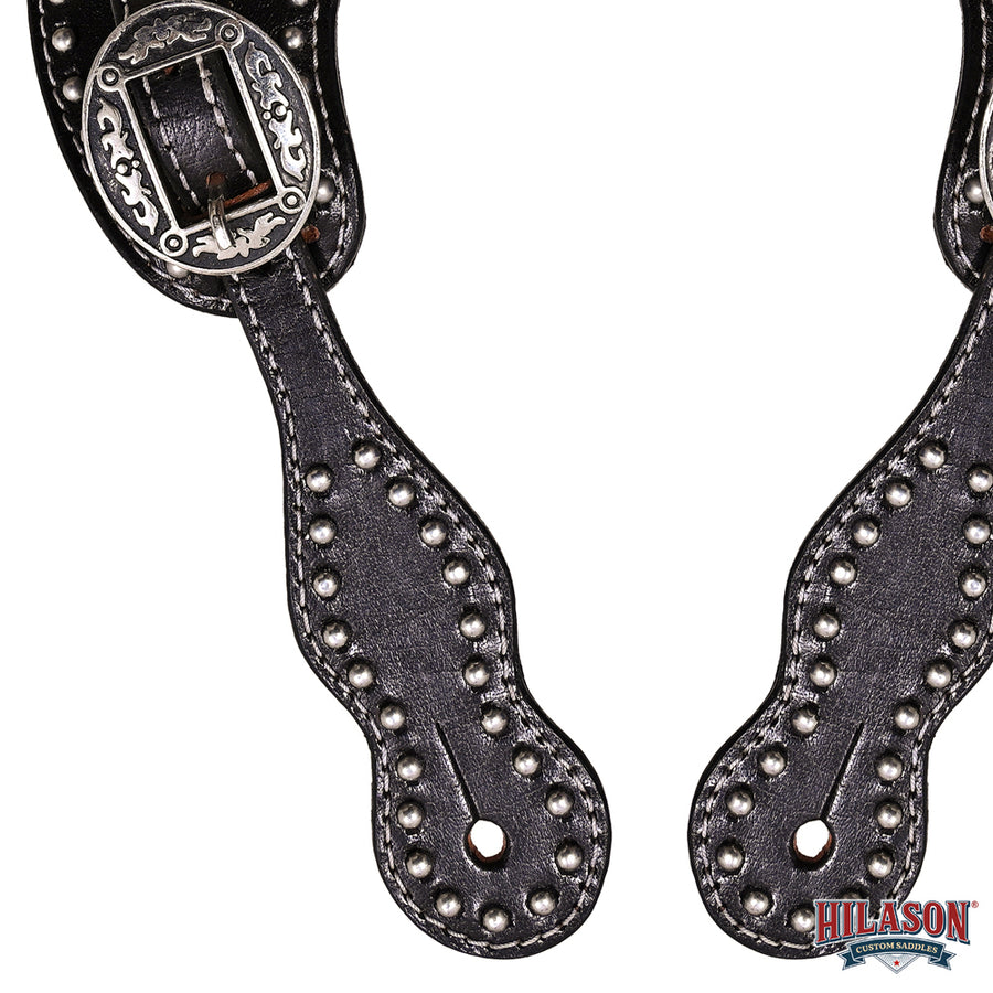 HILASON Hand-Tooled Leather Spur Straps for Men & Women – Western Design, Adjustable Fit