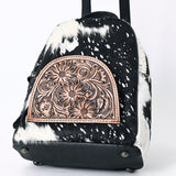 American Darling Hand Tooled Hair On Genuine Leather Women Bag Western Handbag Purse