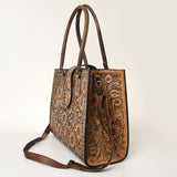 American Darling ADBGH104 Tote Hand Tooled Genuine Leather Women Bag Western Handbag Purse