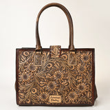 American Darling ADBGH104 Tote Hand Tooled Genuine Leather Women Bag Western Handbag Purse