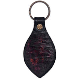 Set Of 1 Leather Key Chain Key Ring Handcraft Handmade Hilason