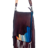 American Darling Cross Body Saddle Blanket Genuine Leather women bag western handbag purse