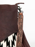 American Darling Cross Body Saddle Blanket Genuine Leather women bag western handbag purse