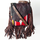 American Darling Cross Body Saddle Blanket Genuine Leather women bag western handbag purse