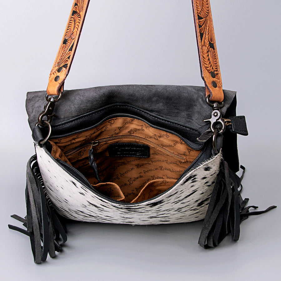 American Darling Cross Body Hair-On Genuine Leather Western Women Bag | Pink Handbag Purse Crossbody for Cute