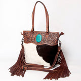 American Darling Cross Body I Hand Tooled Hair-On Genuine Leather Women Bag Western Handbag Purse