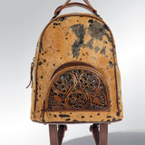 American Darling Backpack Hand Tooled Hair on Genuine Leather Western Women Bag | for Laptop School Purse Travel