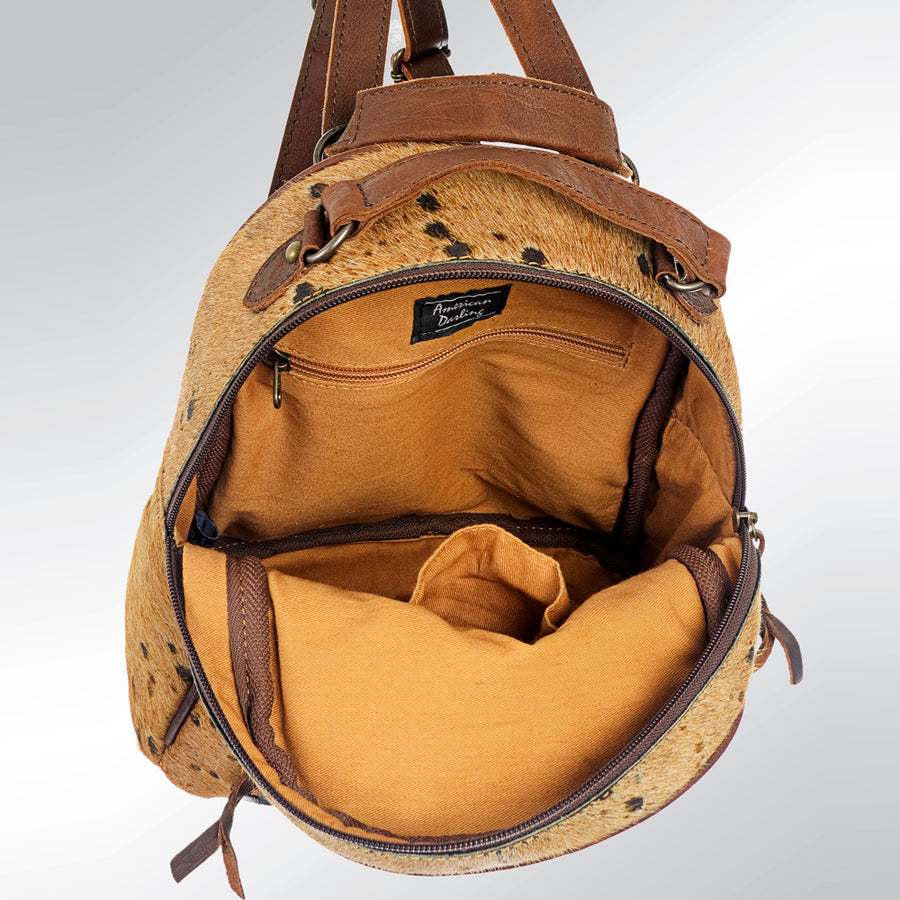 American Darling Backpack Hair on Genuine Leather Western Women Bag | for Laptop School Purse Travel