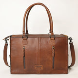 American Darling Tote Hand Tooled Hair on Genuine Leather Western Women Bag Handbag Purse | Travel Bags College Casual