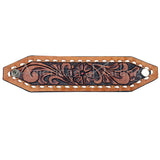 American Darling Hand tooled carved Genuine Leather Bracelet women - Uhorse