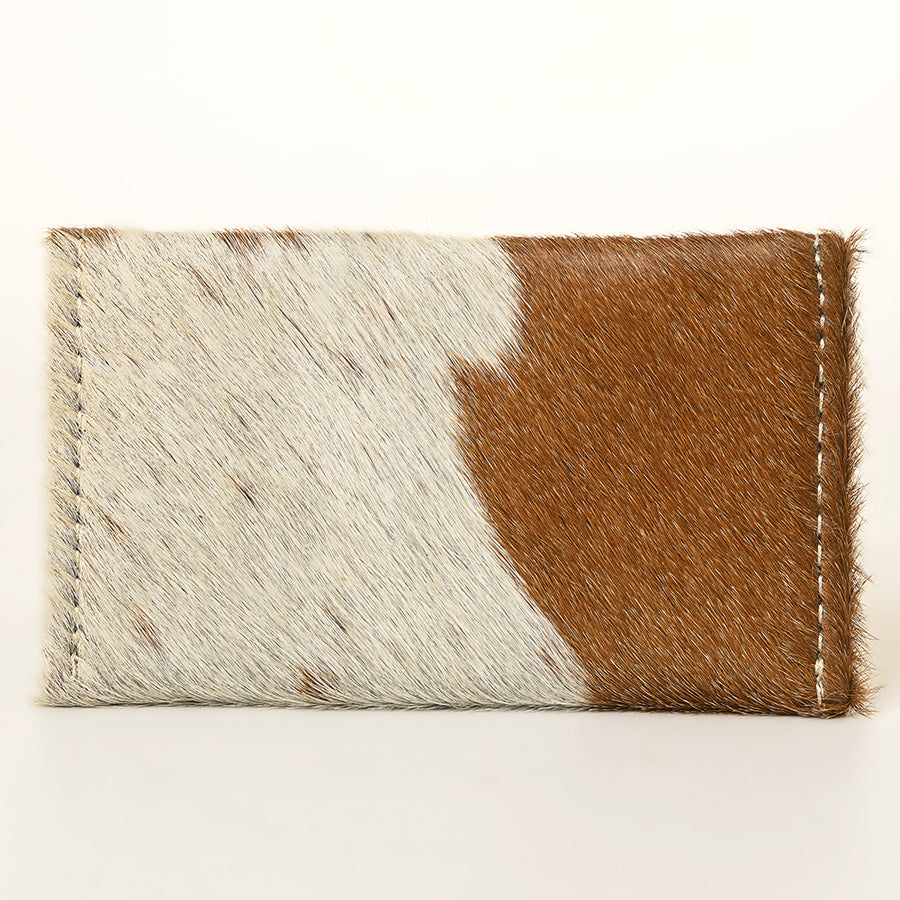American Darling Coin Purse Bag Handcrafted from Hair-On Cowhide and Genuine Leather with Snap Closure and Compact Design